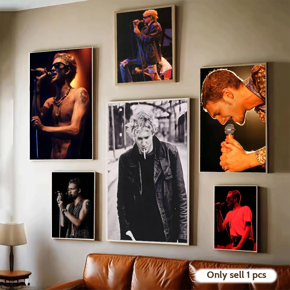 Home Decor Living Room Ideas - 가수 L-Layne Staley 포스터 침실 및