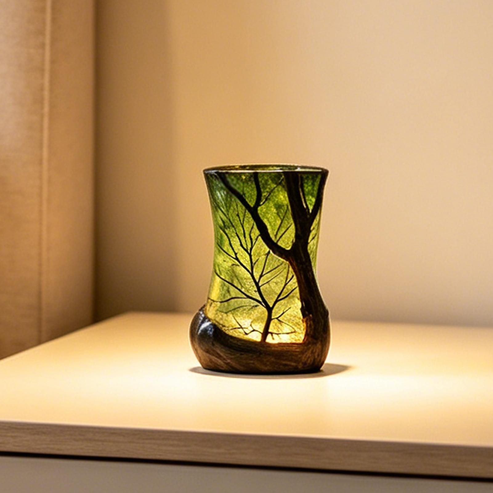 Home Decor Lighting - 침대 옆 테이블 램프 숲 모양