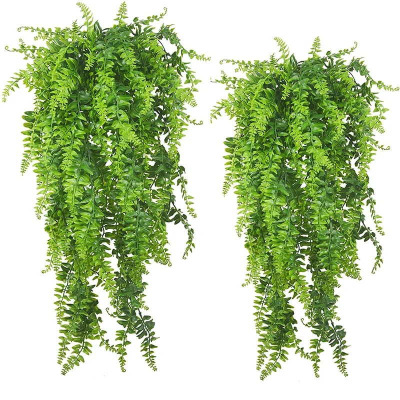 Artificial Hanging Plants - 인공 벽 걸이형 페르시아 잔디 등나무,