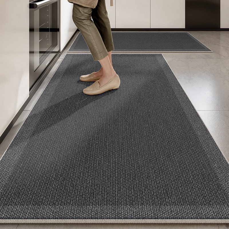 Home Decor Online Game - 주방 바닥 매트용 카펫 짙은 회색