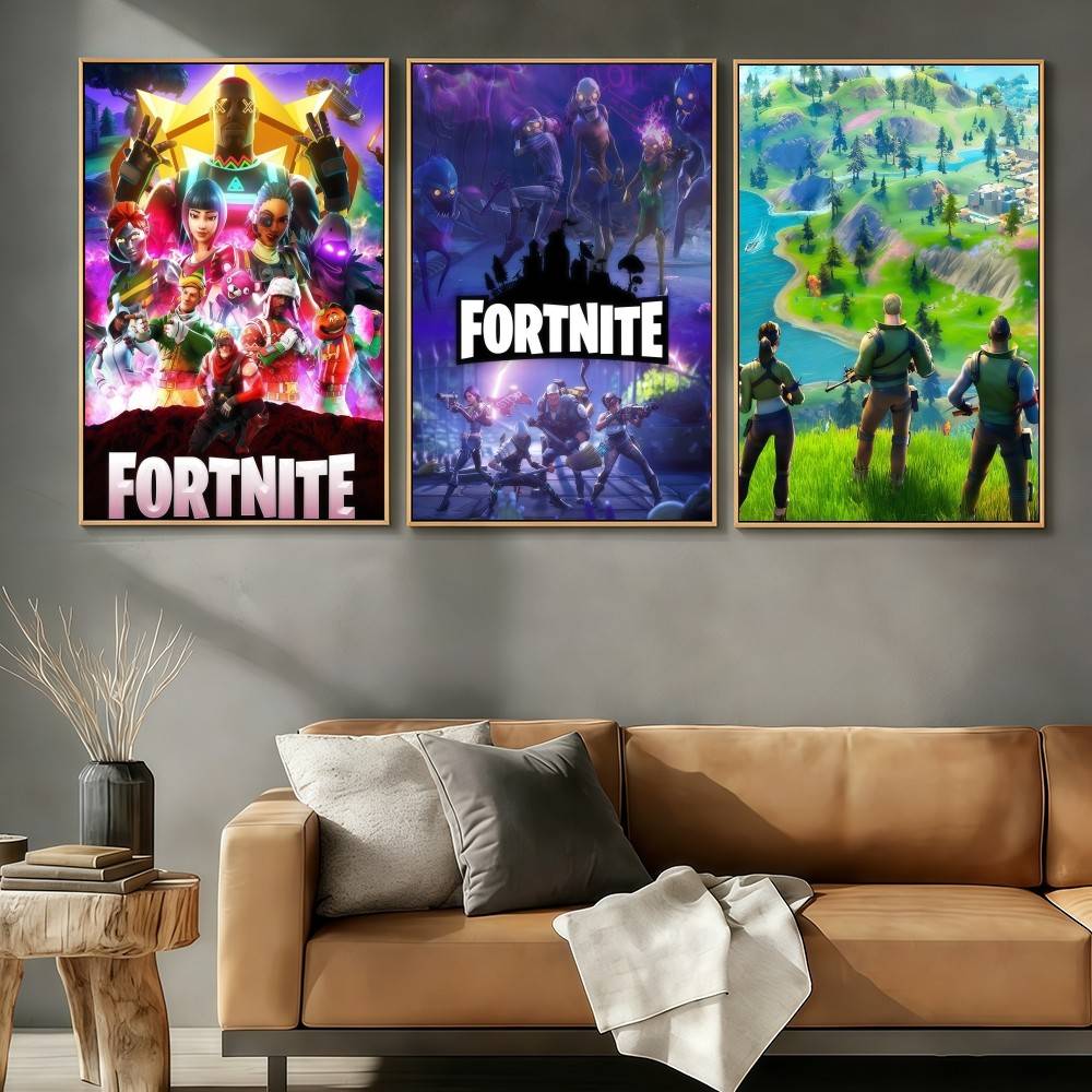 Home Decor Online Game - F-FORTNITES-ES 온라인 게임 포스터 스티커 아트