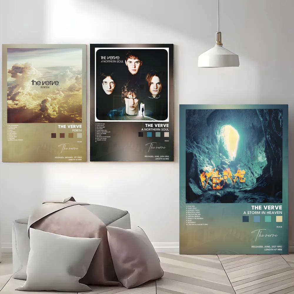 Home Decor Living Room Ideas - V-Verve 앨범 포스터 HD 벽 스티커
