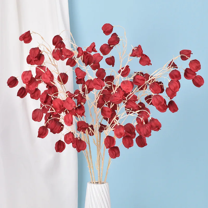 Artificial Hanging Plants - 인공 케이프 구즈베리 꽃 걸이식 케이프,