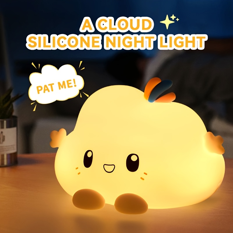 Home Decor Lighting - 구름 야간 조명, 터치 제어 조광,