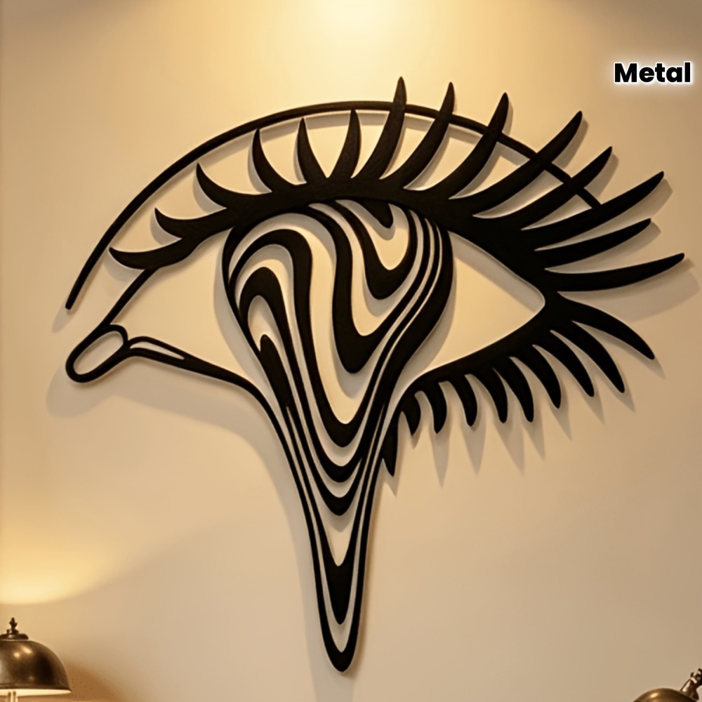 Home Decor Interior - CIFBUY 철제 벽 장식 사이키델릭 아이