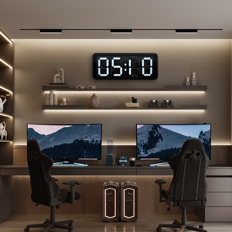 WIFI 대형 기계식 기어 서보 시계 벽시계 AI 음성 - Home Decor Ai Free 리뷰 및 가격