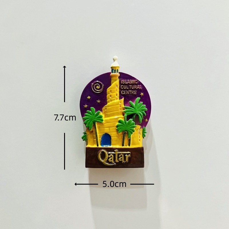 카타르 3D 냉장고 자석 장식품 기념품 레진 냉장고 자 - Home Decor Qatar 리뷰 및 가격