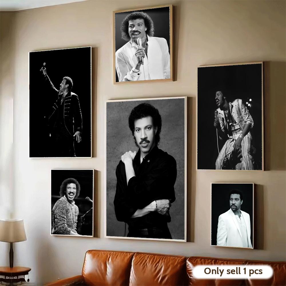 가수 L-Lionel Richie 포스터 침실 및 거실 - Home Decor Living Room Ideas 리뷰 및 가격