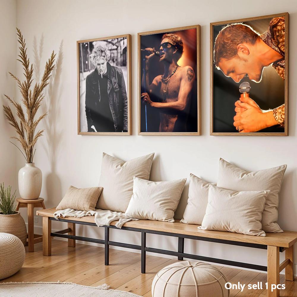 가수 L-Layne Staley 포스터 침실 및 거실  - Home Decor Living Room Ideas 리뷰 및 가격