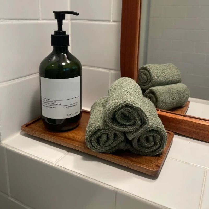 천연 나무 직사각형 서빙 트레이 음식 과일 간식 보관  - Vanity Home Decor 리뷰 및 가격