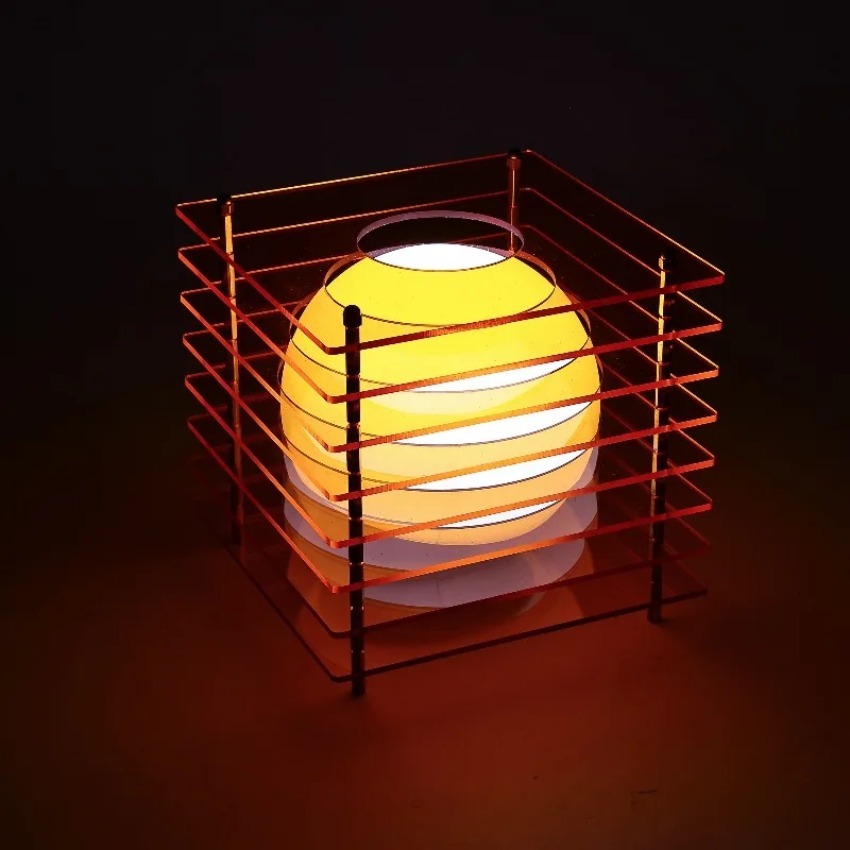 DIY 아크릴 천층 램프 달 램프 데스크탑 장식 서스펜 - Home Decor Lighting 리뷰 및 가격