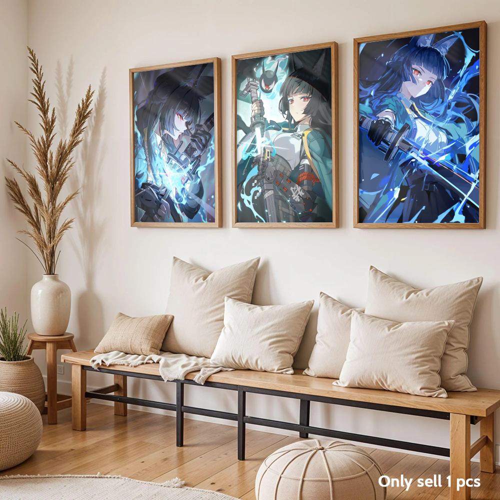 호시미 미야비 젠리스 존 포스터 현대적인 자체 접착식  - Home Decor Living Room Ideas 리뷰 및 가격