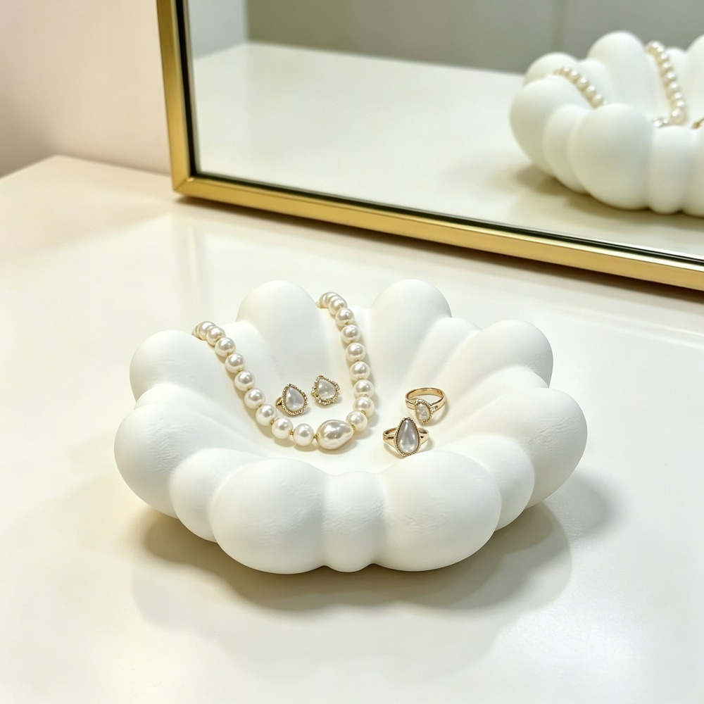 꽃 모양의 보석 트레이, 3D 프린팅된 꽃잎 보관 접시 - Vanity Home Decor 리뷰 및 가격