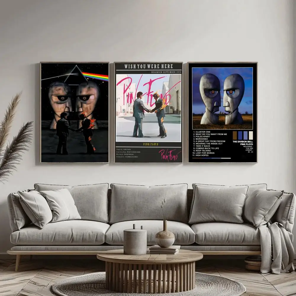 팝 록 밴드 P_PinkS F_Floyd 포스터 벽 예 - Home Decor Living Room Ideas 리뷰 및 가격
