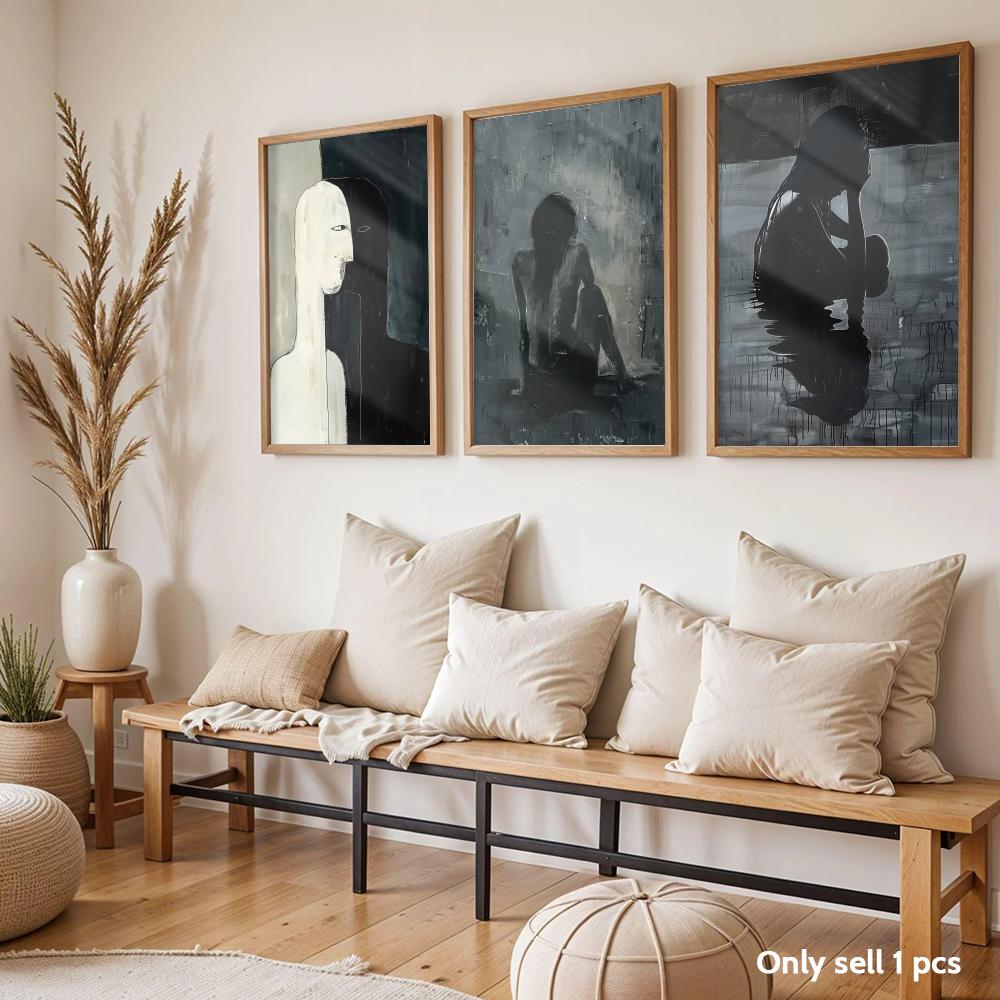 어두운 그림 예술 디자인 포스터 침실 및 거실 홈 장식 - Home Decor Living Room Ideas 리뷰 및 가격
