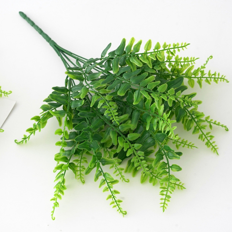 1/3개 인조 식물 플라스틱 페르시아 펀치잎 홈 룸 웨 - Artificial Hanging Plants 리뷰 및 가격