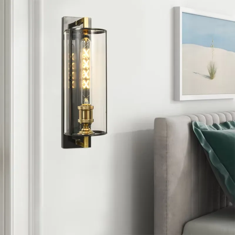 현대적인 골드 원통형 LED 펜던트 조명 북유럽 거실  - Home Decor Lighting 리뷰 및 가격