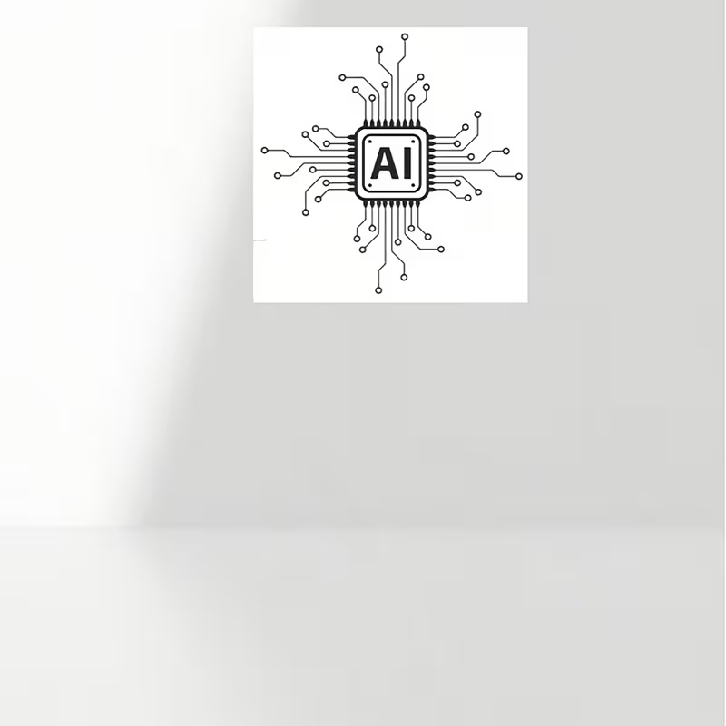 AI 기술 회로 기판 비닐 벽 데칼 - 유리, 사무실  - Home Decor Ai Free 리뷰 및 가격