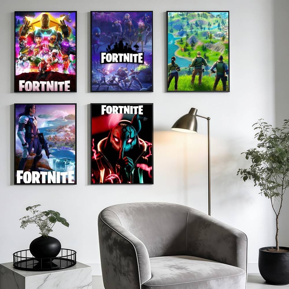 F-FORTNITES-ES 온라인 게임 포스터 스티커  - Home Decor Online Game 리뷰 및 가격