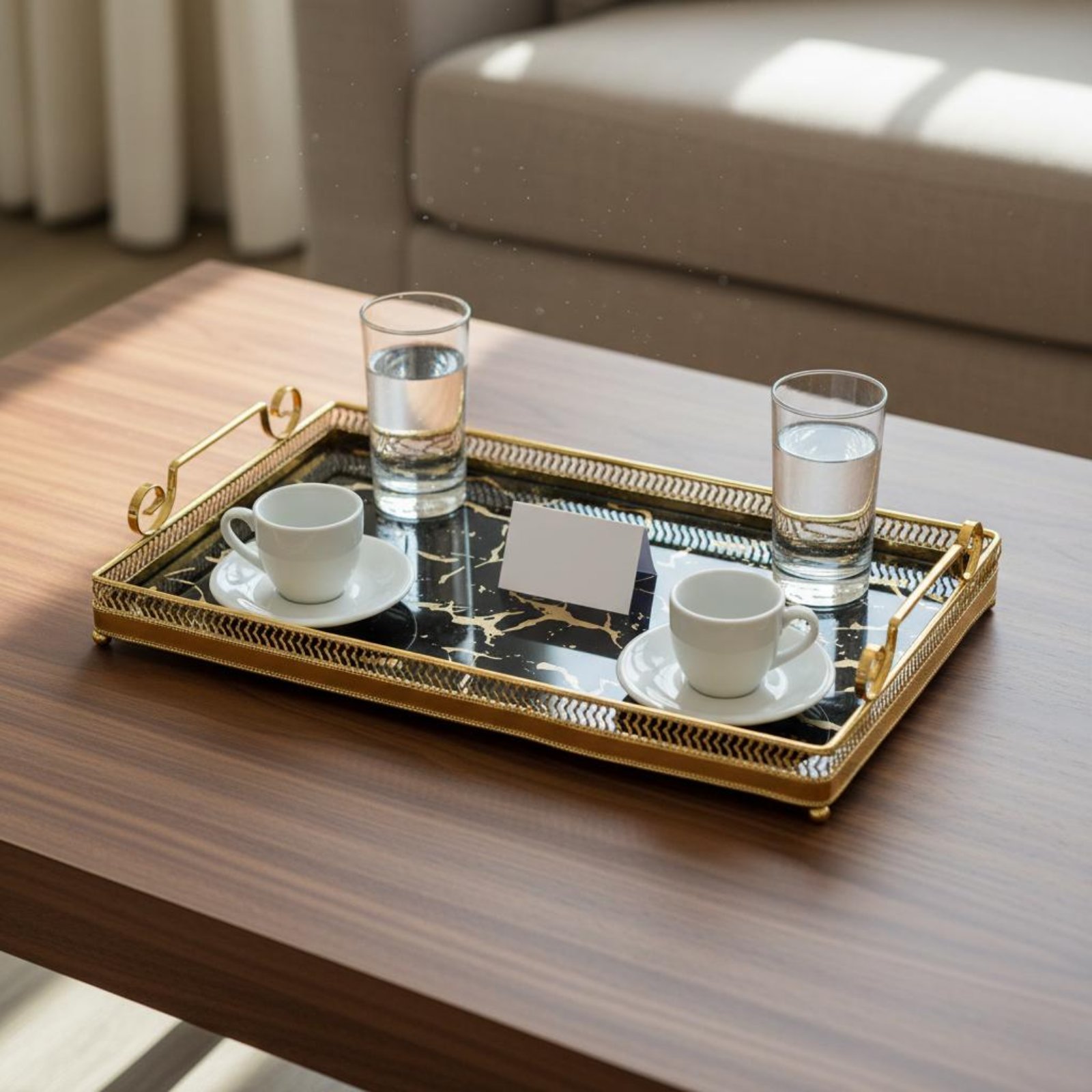 장식용 거울 트레이 북유럽 디자인 거울 트레이 집 장식 - Vanity Home Decor 리뷰 및 가격
