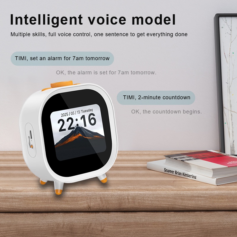AI 음성 스마트 알람 시계 WiFi AI 어시스턴트  - Home Decor Ai Free 리뷰 및 가격