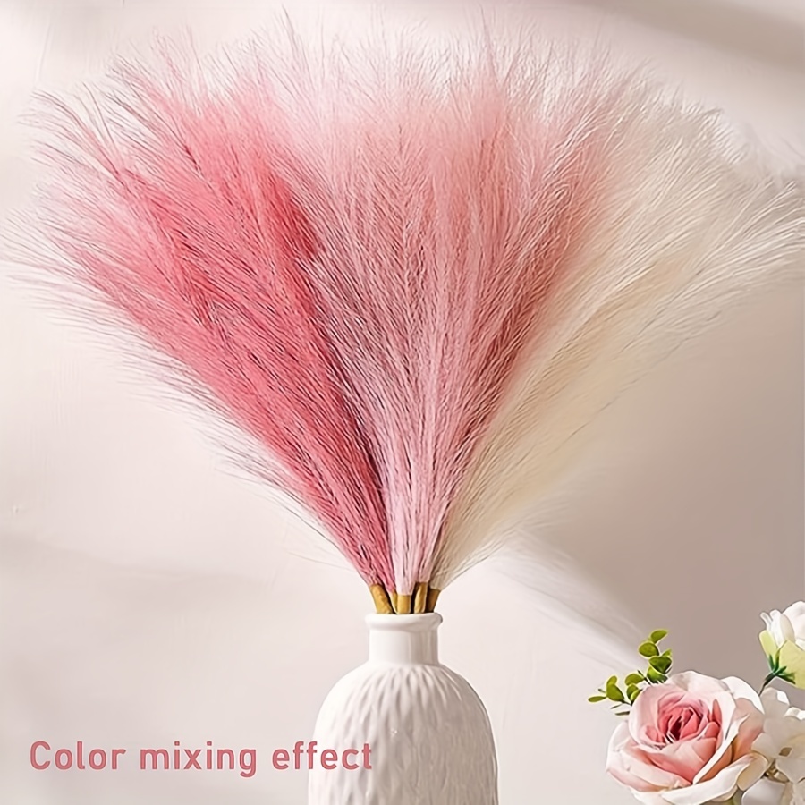 인공 팜파스 잔디 시뮬레이션 깃털 웨딩 소품, 리드 홈 - Pampas Grass Decor 리뷰 및 가격