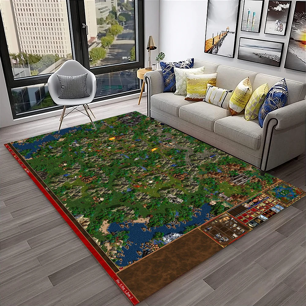 레트로 게임 영웅들 마법 카펫 러그, 거실 침실 소파  - Home Decor Online Game 리뷰 및 가격