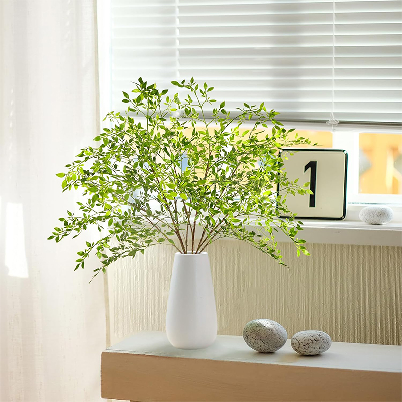 인조 녹색 식물 110CM 인조 유칼립투스 잎 꽃다발  - Artificial Hanging Plants 리뷰 및 가격