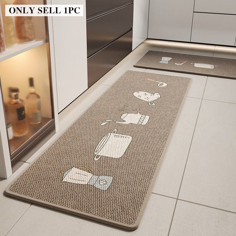 주방 카펫 얼룩 방지 내마모성 먼지 방지 바닥 매트 단 - Home Decor Online Game 리뷰 및 가격