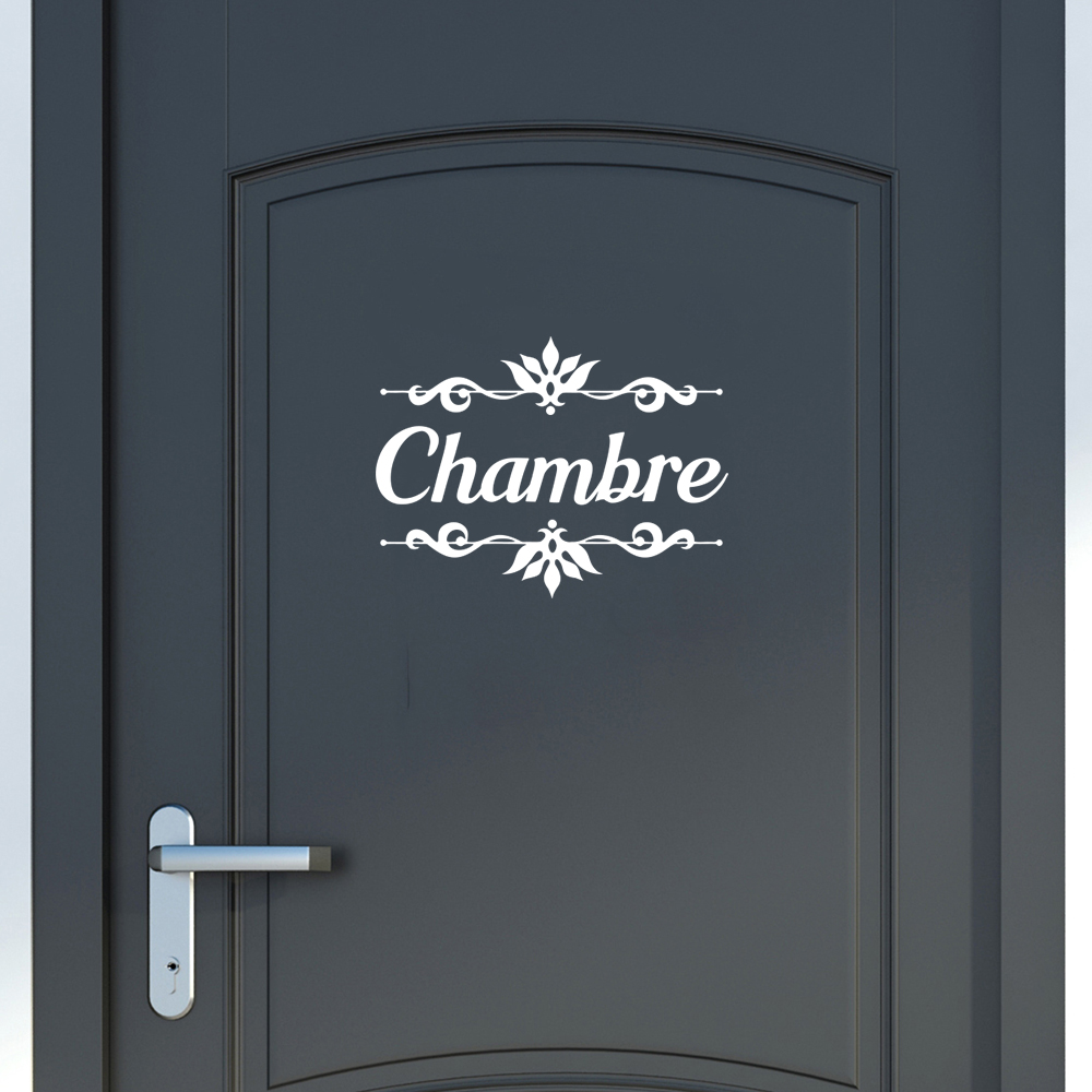 스페인어 Chambre 침실 문 스티커 데칼 방수 벽화 - Home Decor Vinyl Flooring 리뷰 및 가격